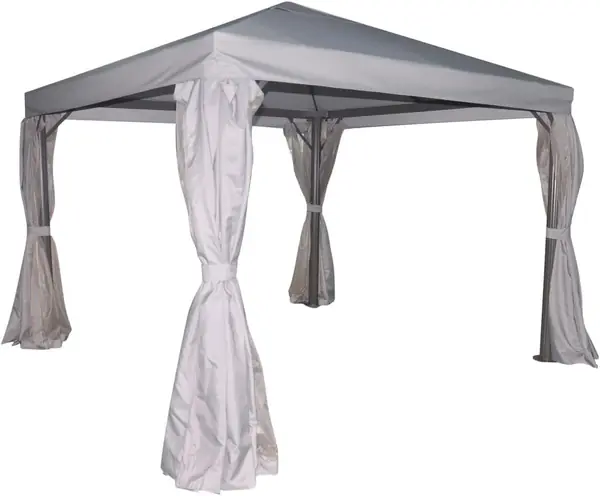 128811 Gartenpavillon mit Seitenwänden Partyzelt…
