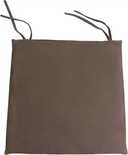 410516 Seat Cushion 40 cm x 40 cm x 4 cm Chocolate Brown