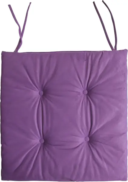 Alcastyle Seat Cushion Purple 50 x 50 x 4 cm
