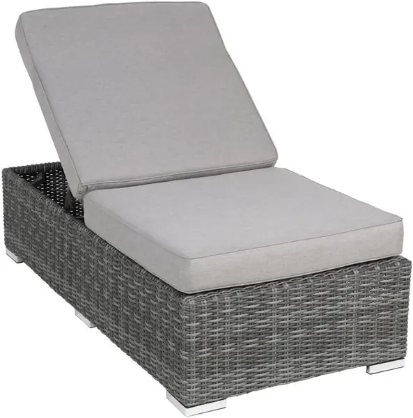 Gartenliege als Lounge-Modul Bari - Sonnenliege mit…