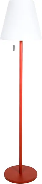 LED-Akku-Stehlampe Outdoor, 3fach höhenverstellbar, rot…
