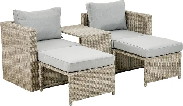 Lounge-Set Olea MINI, Grau