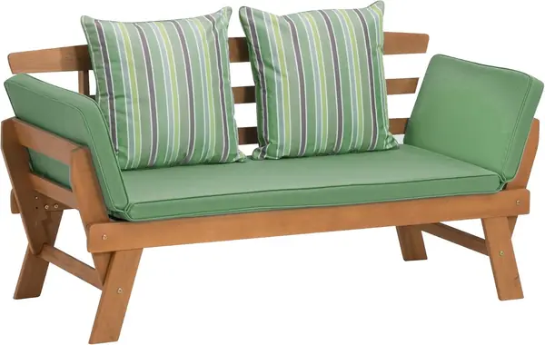 Multifunktionsbank Velden aus Akazienholz FSC 100 %, mit…