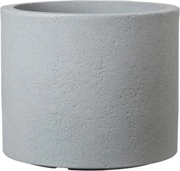 Pflanzkübel Lea, grau/Zement Øca.48cm