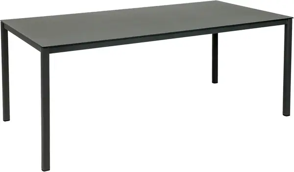 Tisch Grenada Comfort anthrazit, Esstisch mit Glasplatte…