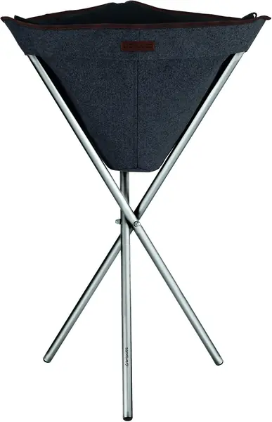 Tripott anthrazit mit Edelstahlgestell, innovatives…
